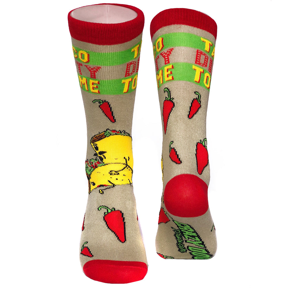 Mens Taco Dirty To Me Socks