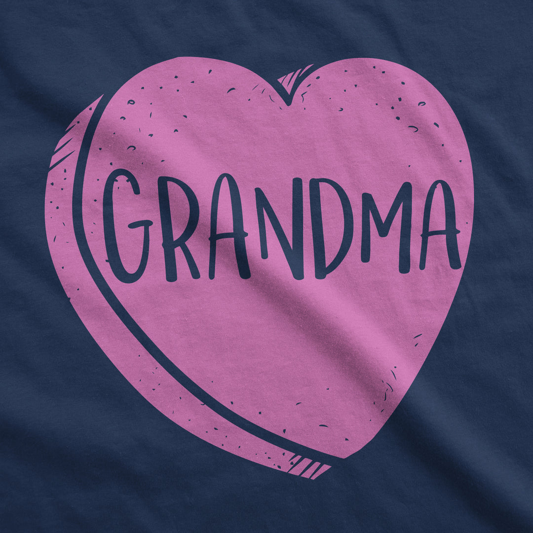 Grandma Candy Heart Women's T Shirt