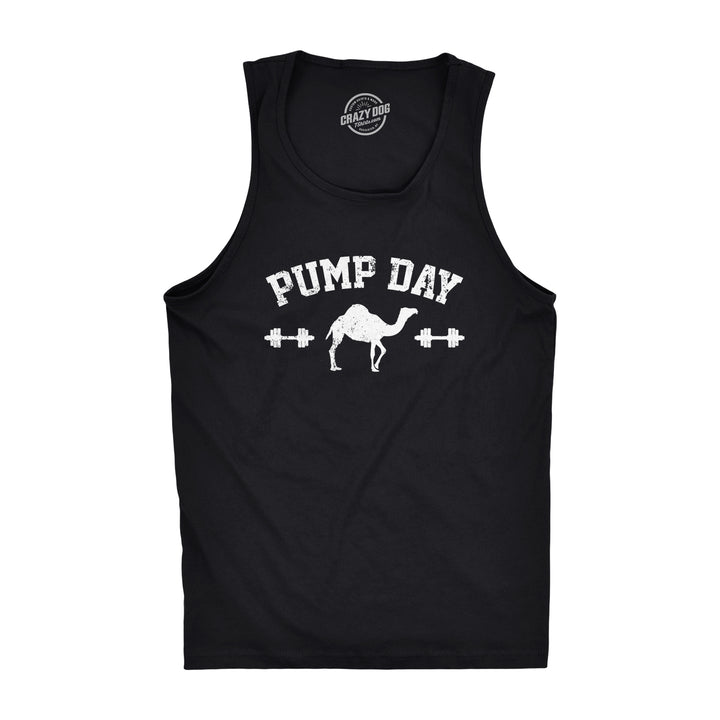 Funny Black Mens Tank Top Nerdy Animal Fitness Tee