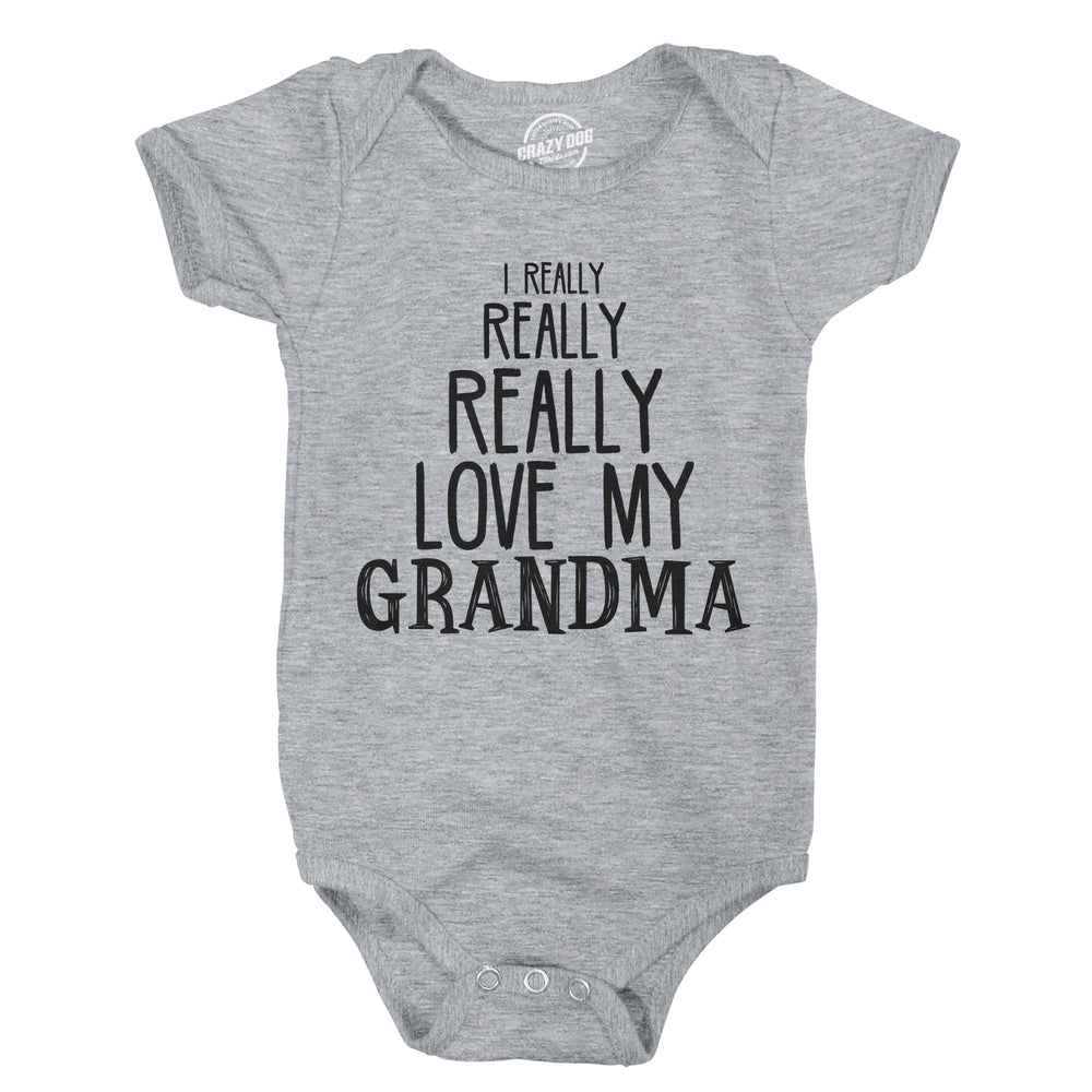 Funny Light Heather Grey Onesie Nerdy Mother's Day Grandmother Tee