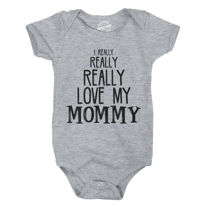 Funny Light Heather Grey Onesie Nerdy Mother's Day Tee