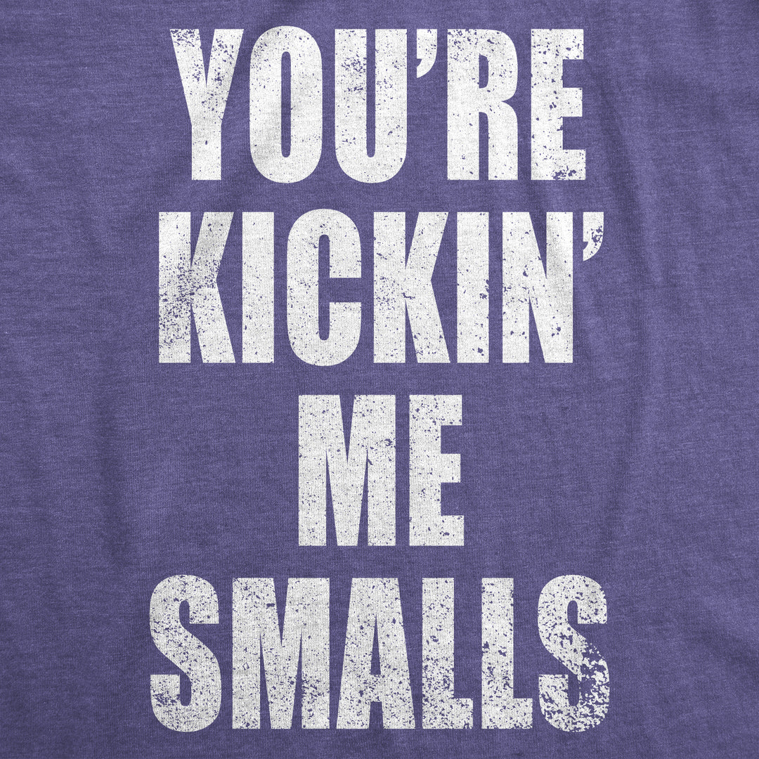 Kickin’ Me Smalls Maternity T Shirt