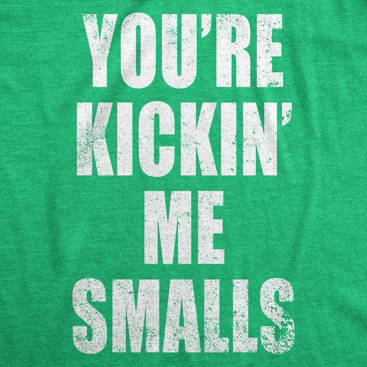 Kickin’ Me Smalls Maternity T Shirt