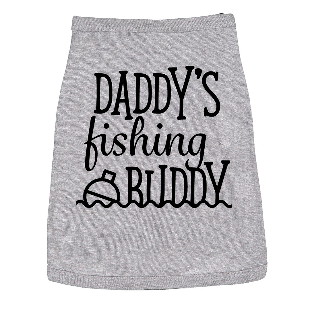 Funny Heather Grey Dog Shirt Nerdy Father's Day Camping Fishing Tee