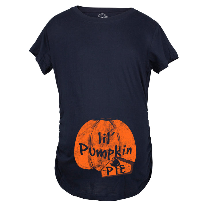 Lil Pumpkin Pie Maternity T Shirt