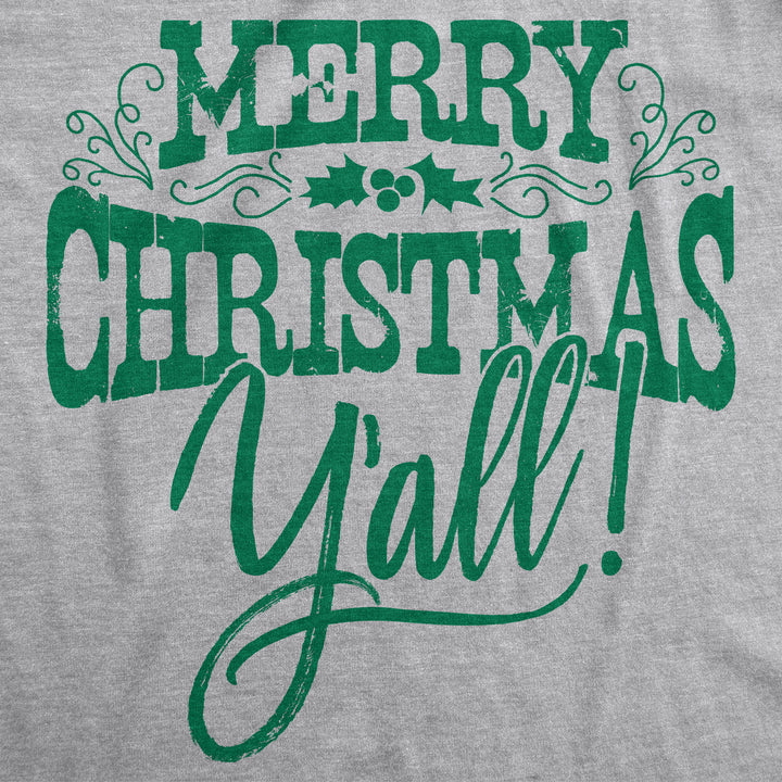 Merry Christmas Y'all Men's T Shirt