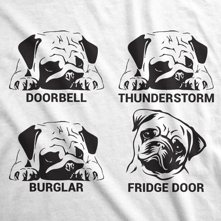 Pug Faces Men's T Shirt