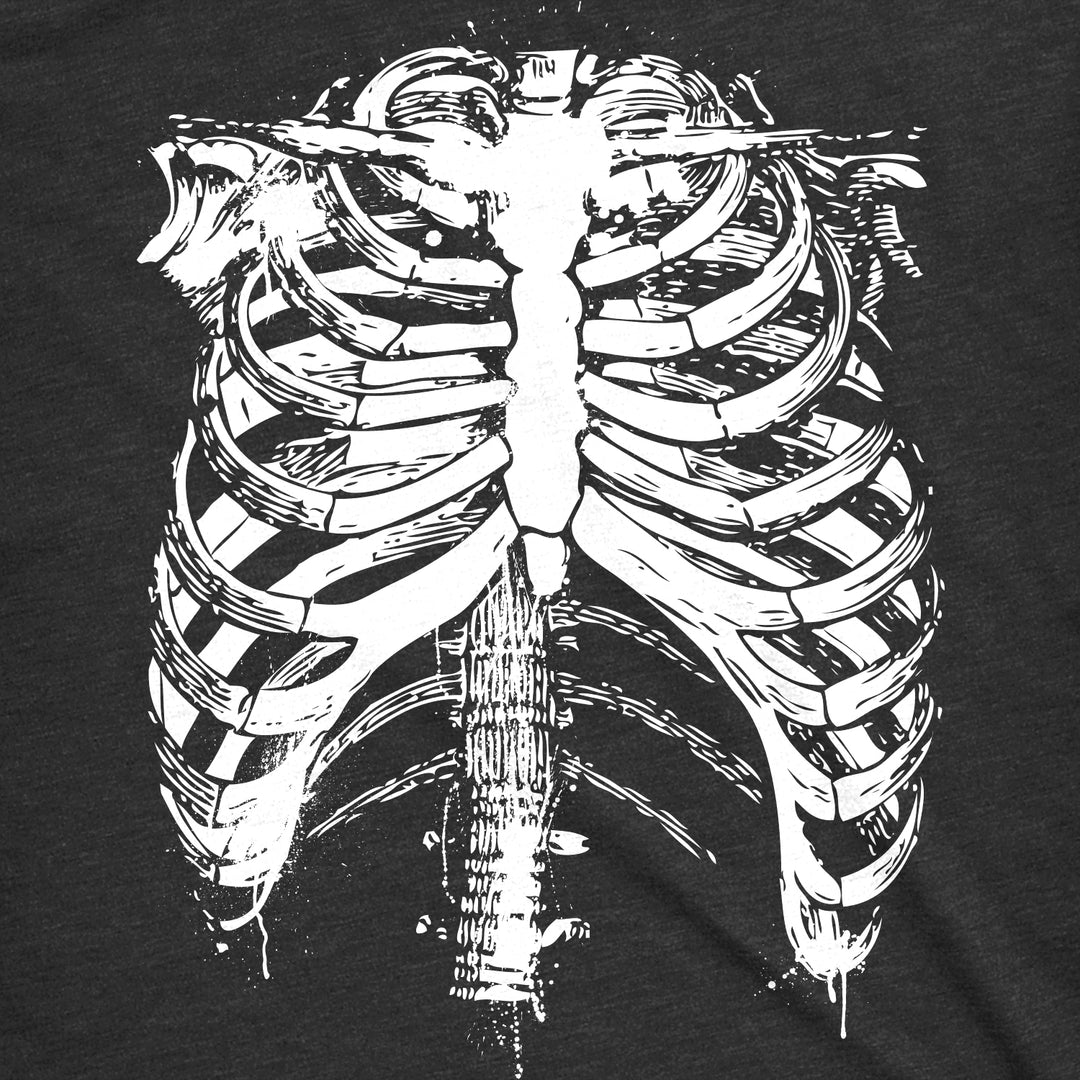 Splattered Rib Cage Women's T Shirt