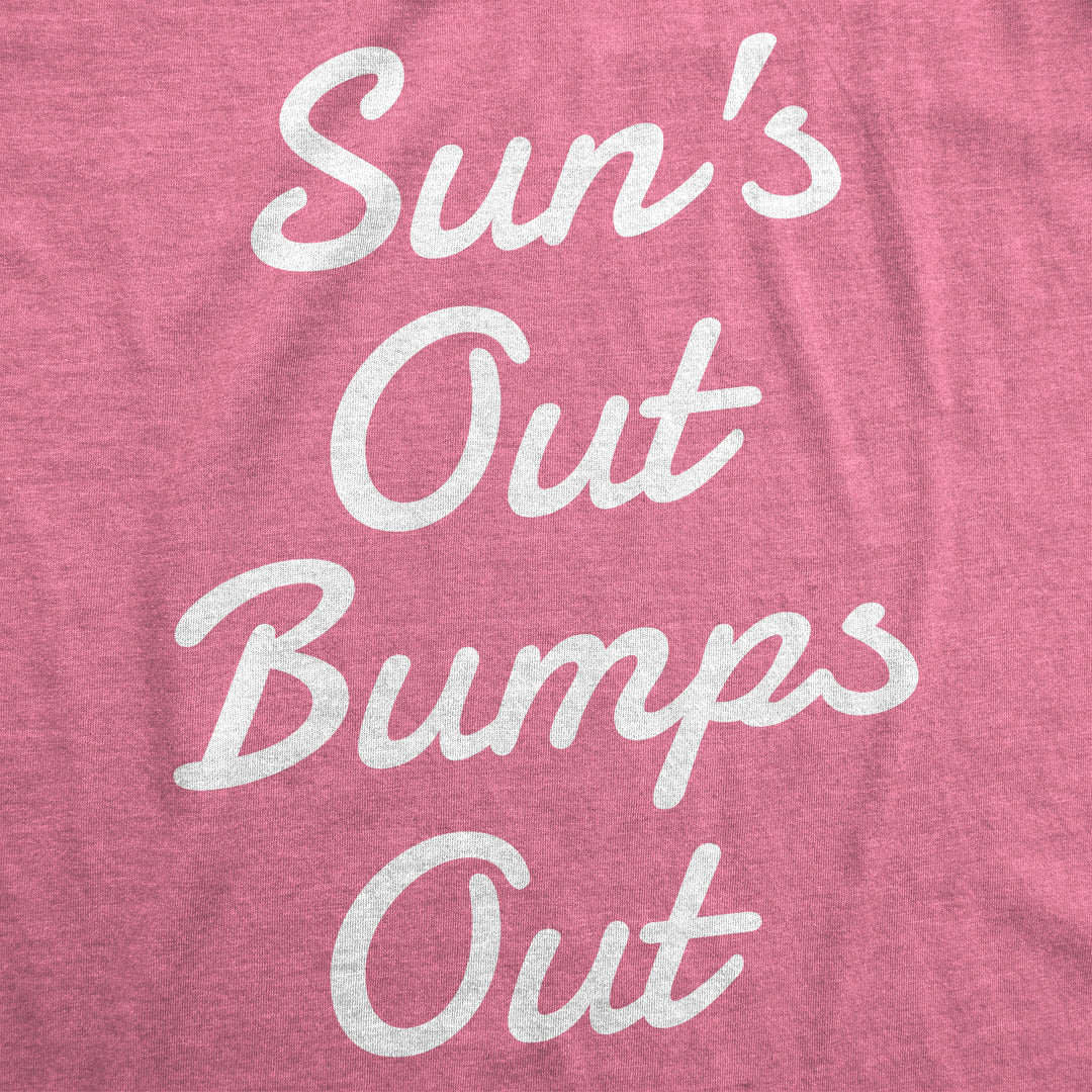 Suns Out Bumps Out Maternity T Shirt