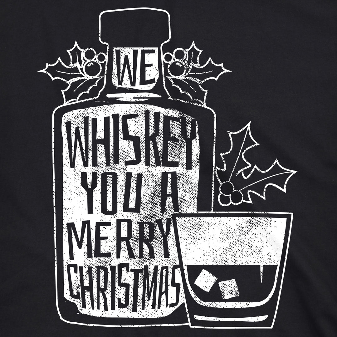 We Whiskey You A Merry Christmas Men's T Shirt