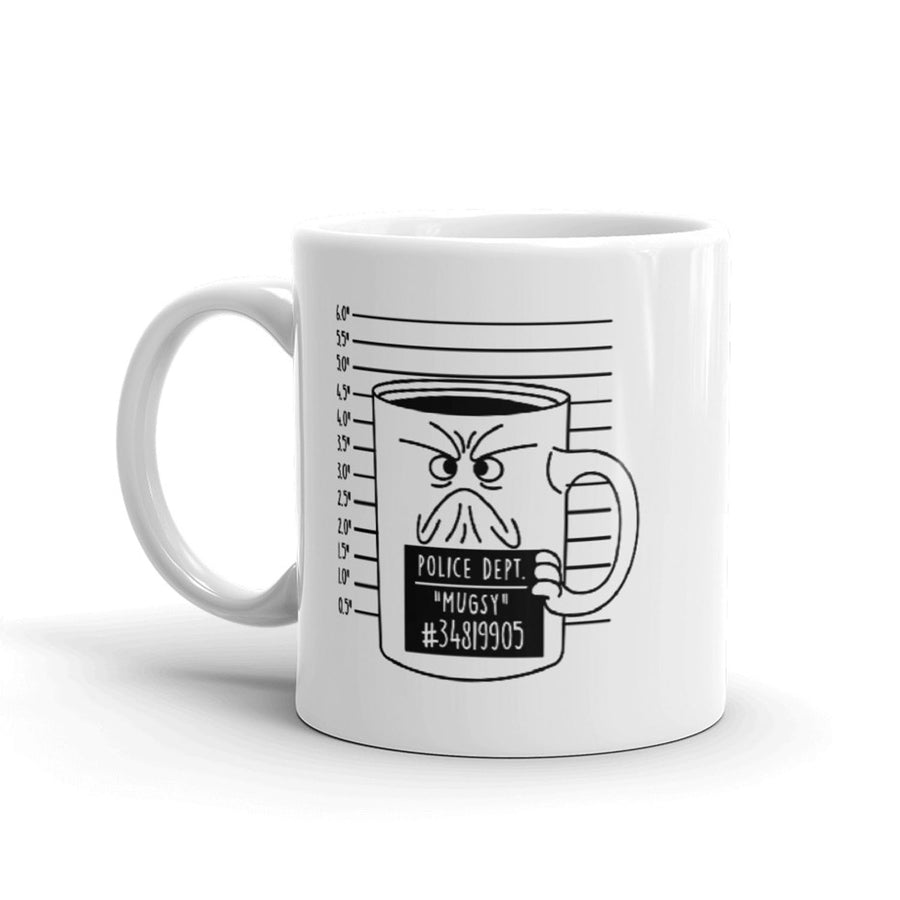 Funny White Coffee Mug Nerdy Tee