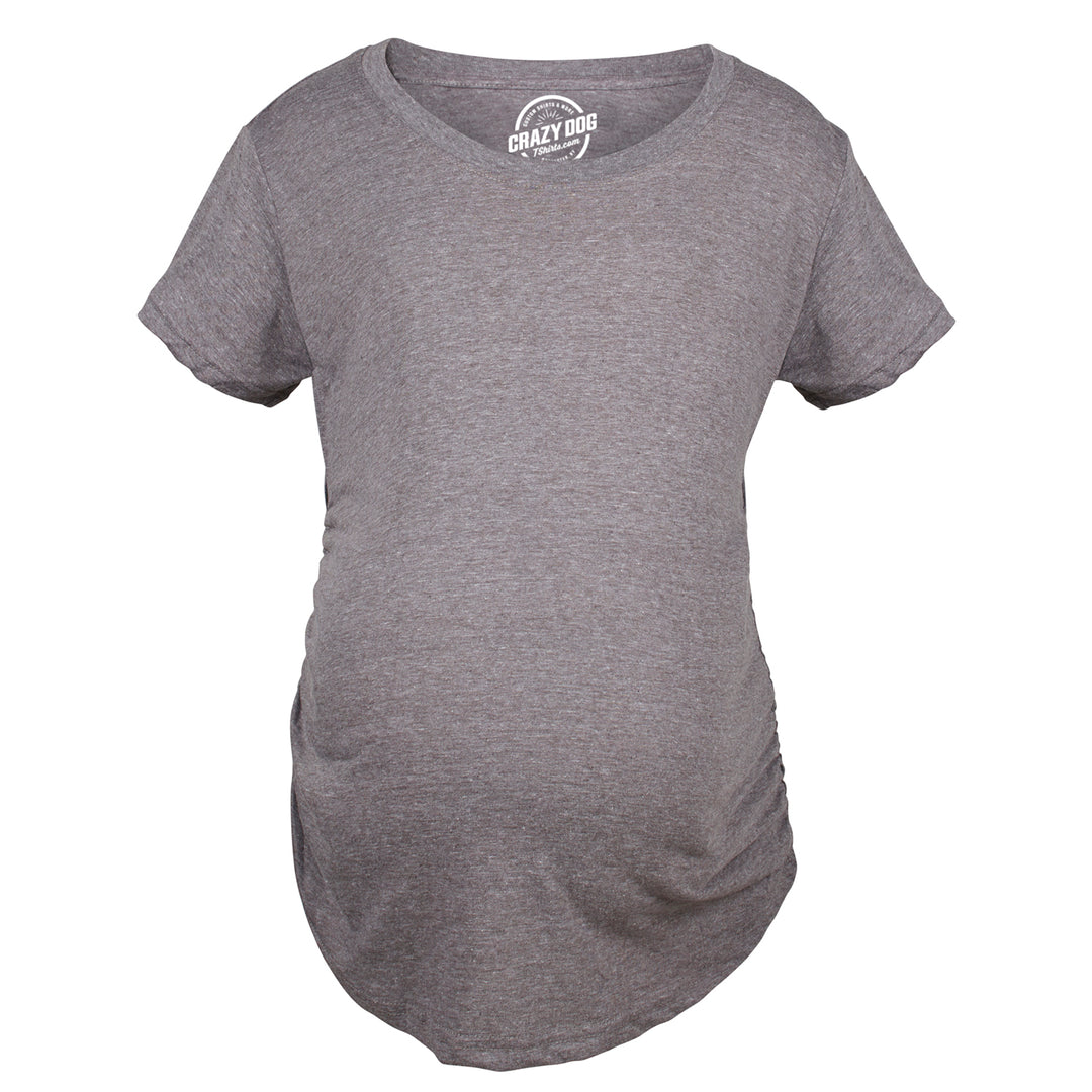 6 Pack Blank Maternity T Shirt