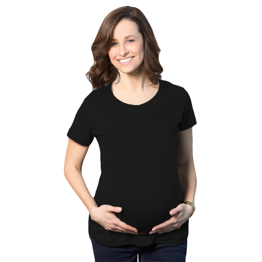 Funny Blank Maternity T Shirt Nerdy Tee