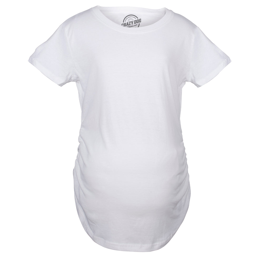 6 Pack Blank Maternity T Shirt