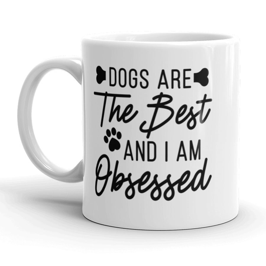 Funny White Dogs Are The Best And I'm Obsessed Coffee Mug Nerdy Tee