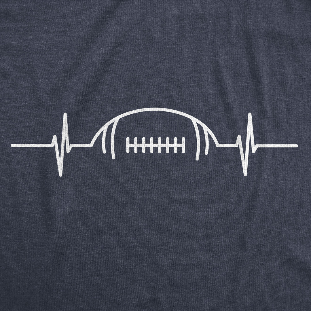 Football Heart Rate Men's T Shirt