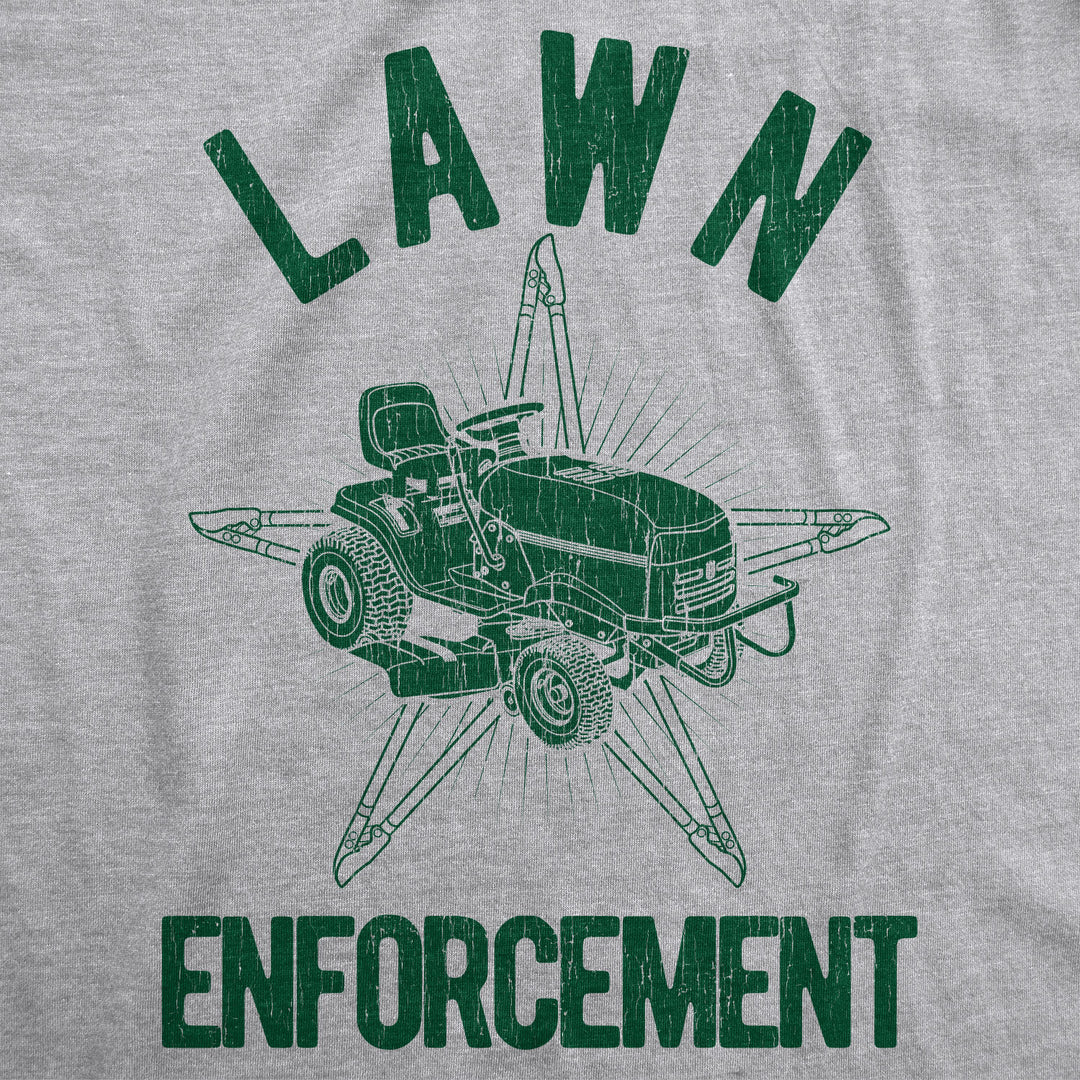 Lawn Enforcement Men's T Shirt