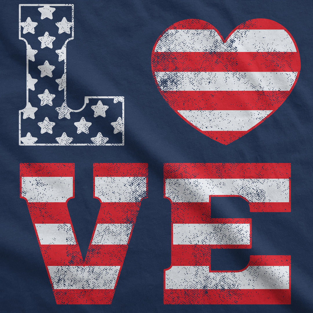 Love American Flag Women's Tank Top