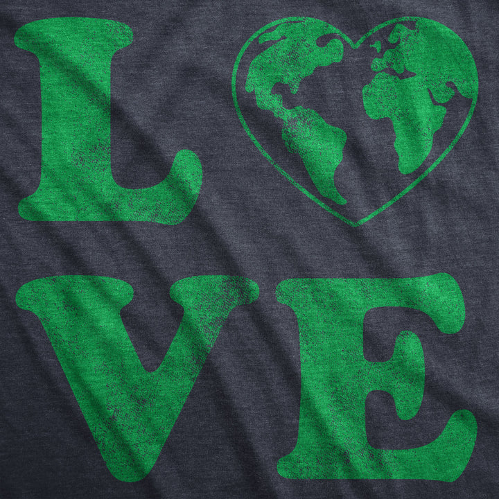 Love Planet Earth Day Women's T Shirt