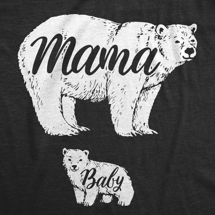 Mama And Baby Bear Maternity T Shirt