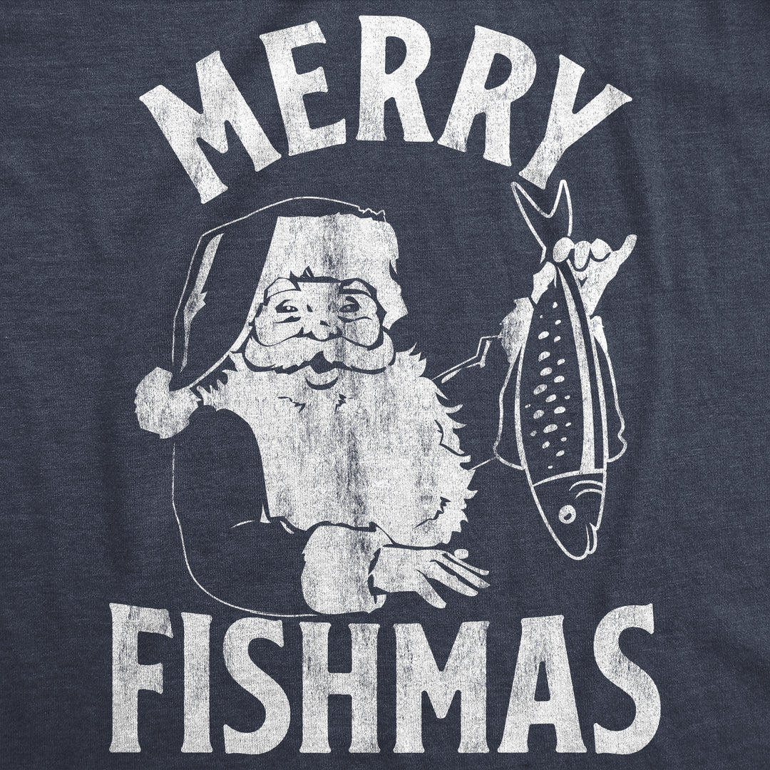 Merry Fishmas Men's T Shirt