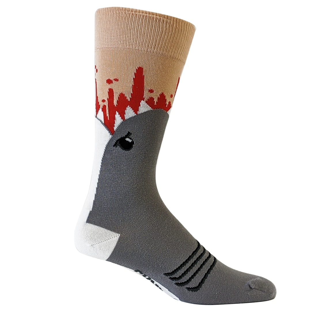 Mens Shark Attack Socks