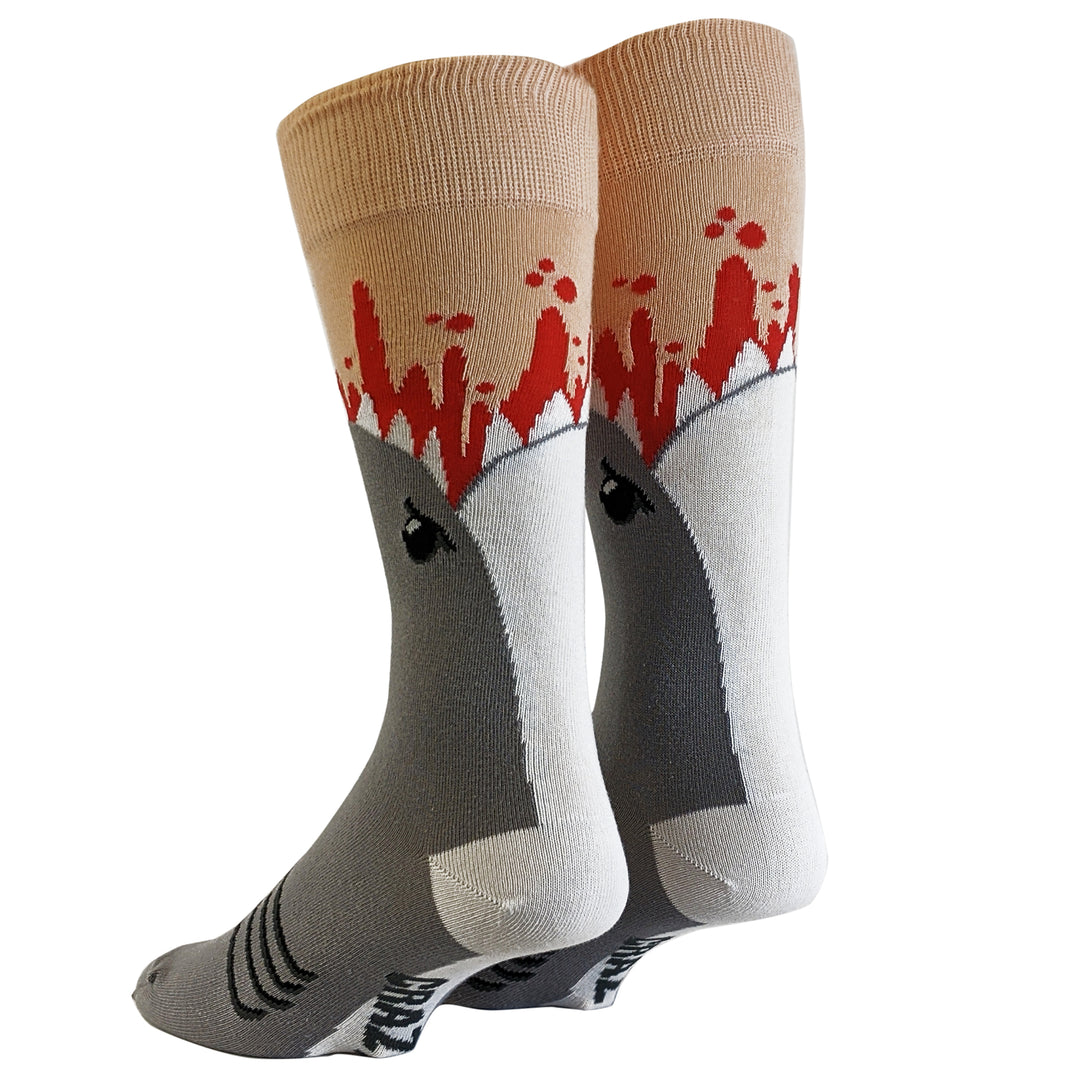 Mens Shark Attack Socks