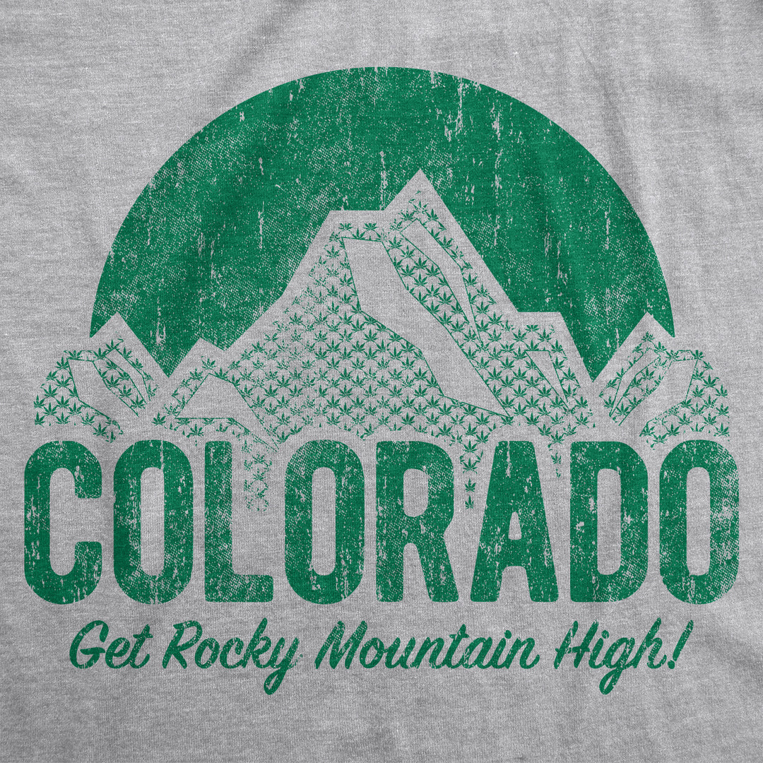 Colorado Get Rocky Mountain High Men's T Shirt