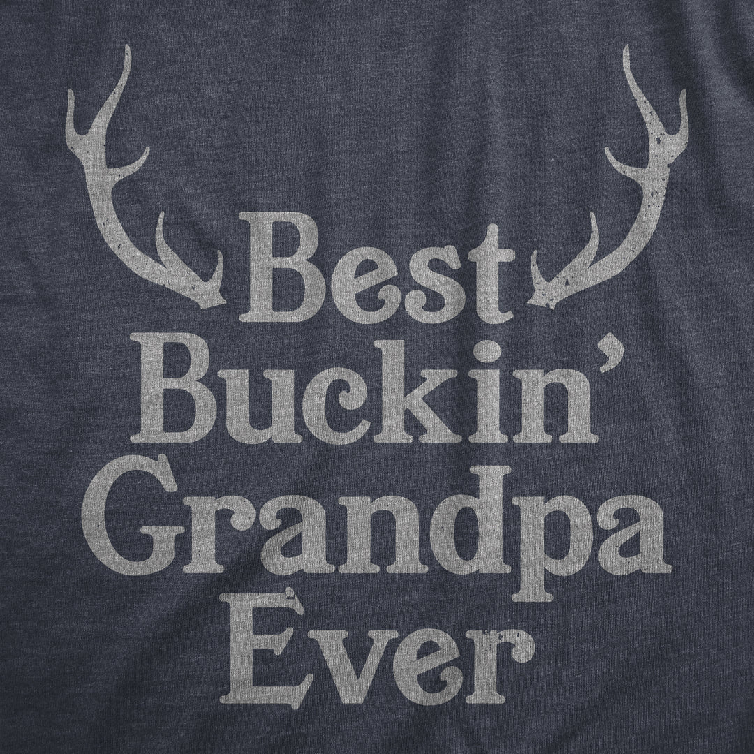 Best Buckin' Grandpa Men's T Shirt