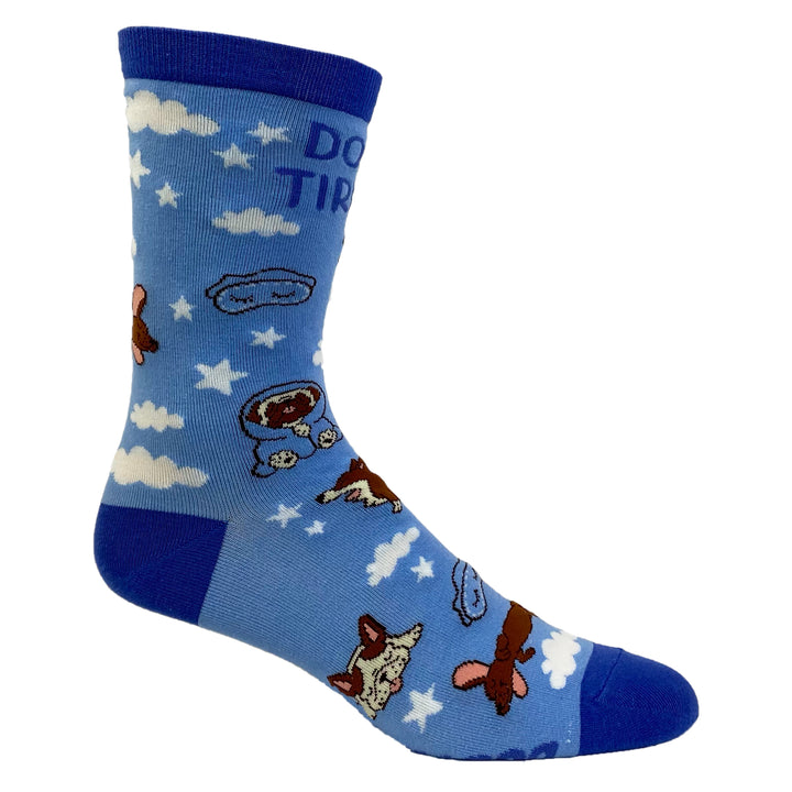 Womens Dog Tired Socks