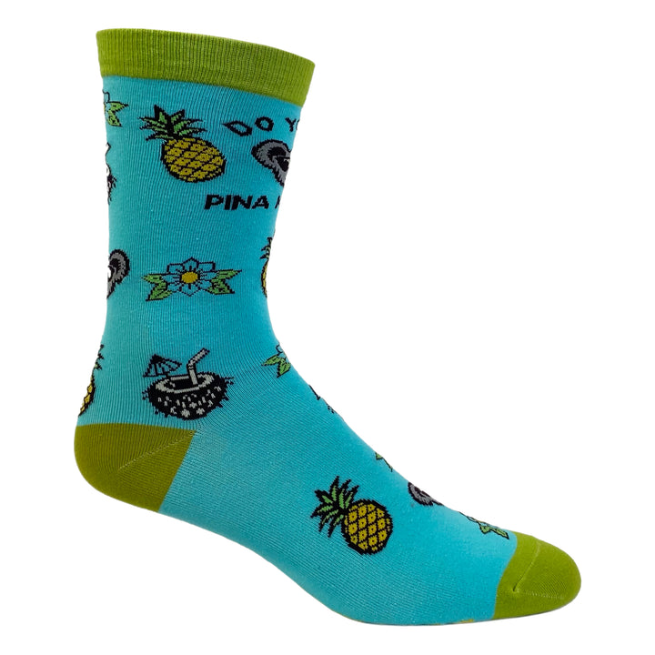 Womens Do You Like Pina Koalas? Socks