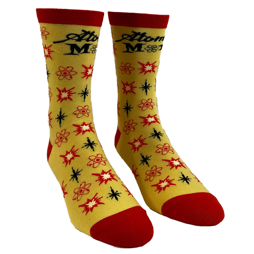 Womens Atomic Mom Socks