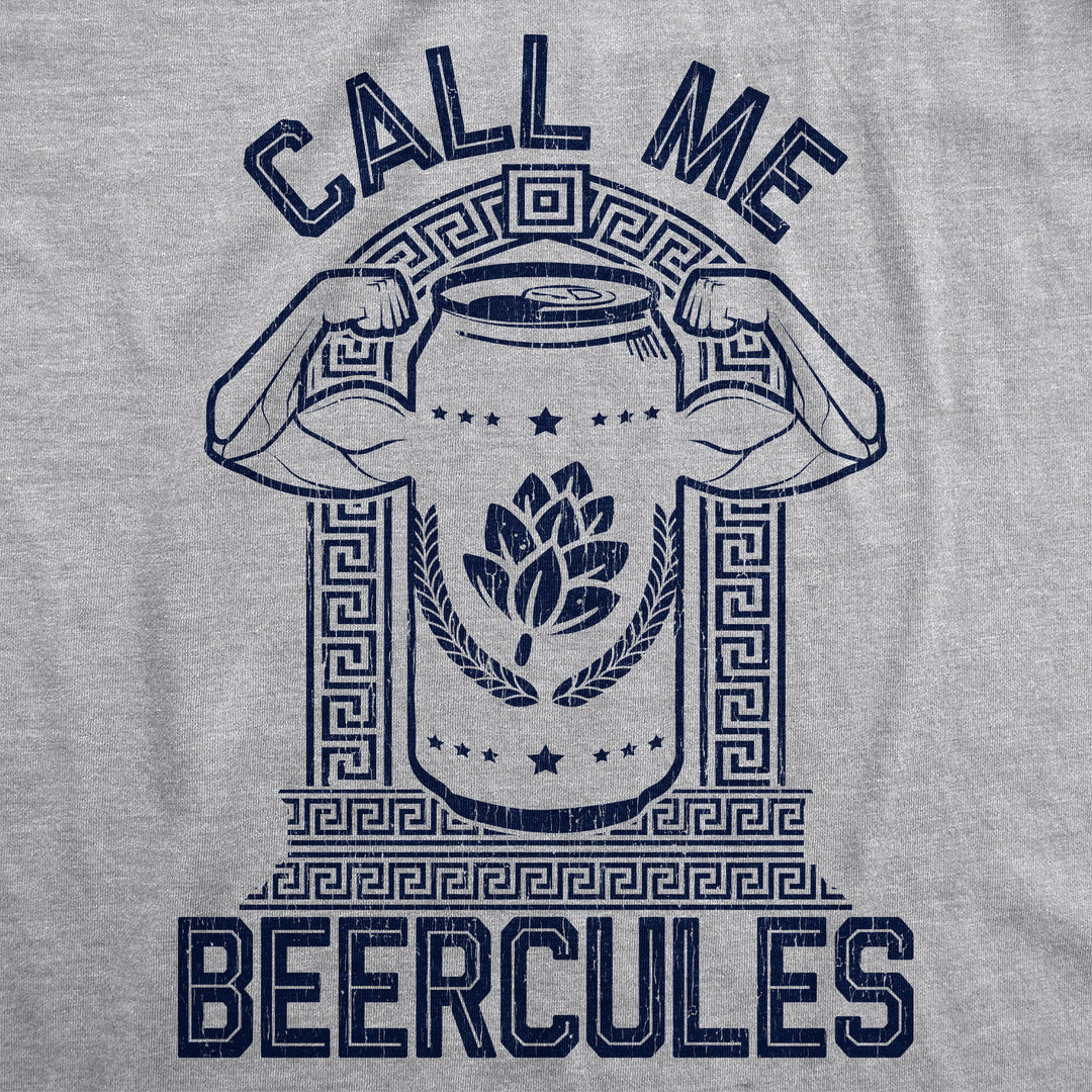 Call Me Beercules Men's Tank Top