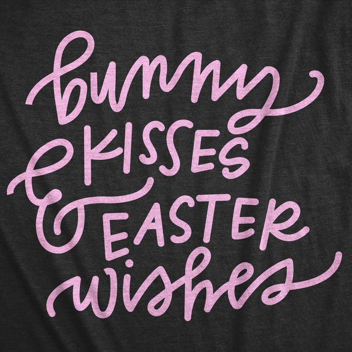 Bunny Kisses And Easter Wishes Women's T Shirt