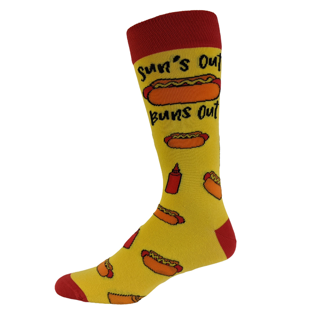 Mens Suns Out Buns Out Socks