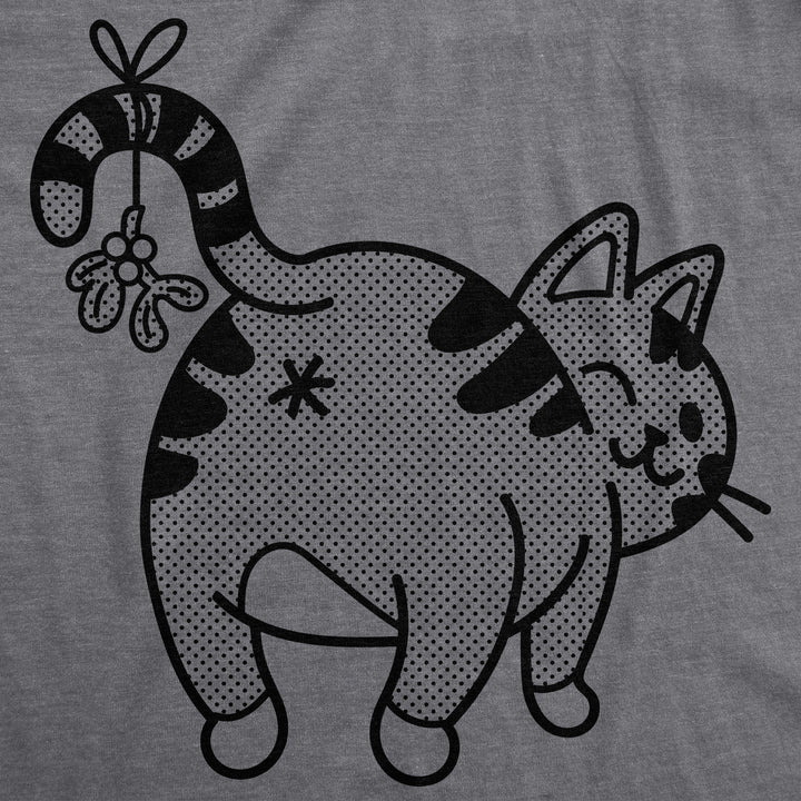 Mistletoe Cat Butt Women's T Shirt