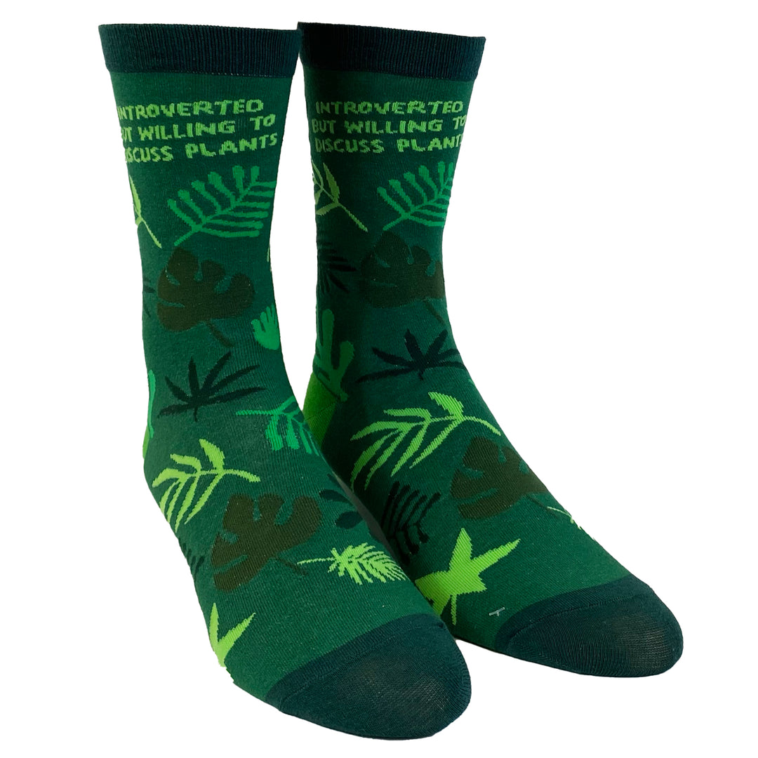 Womens Plants Sock 4 Pack Socks