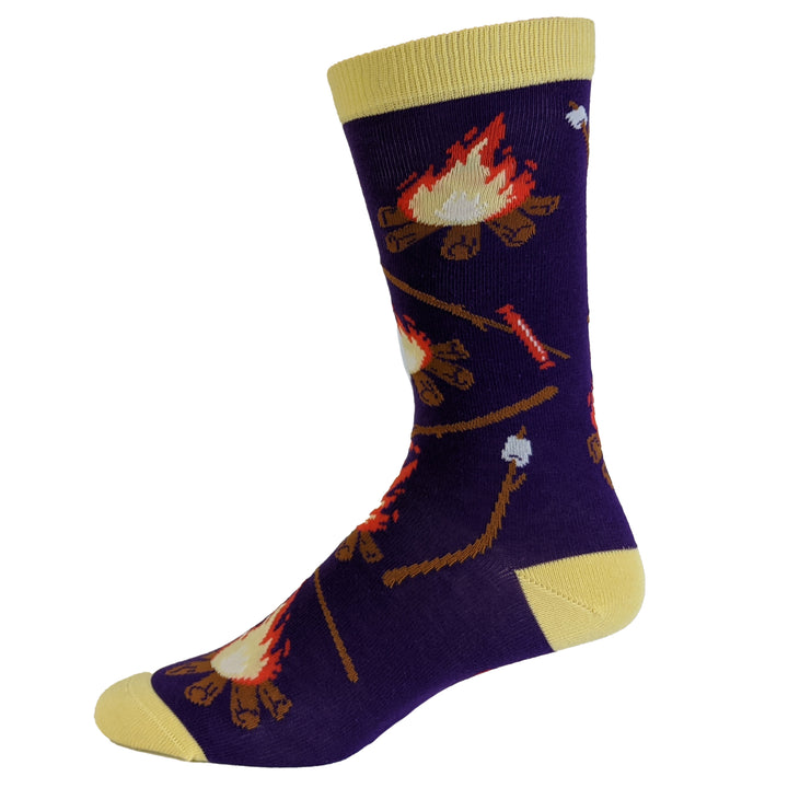 Womens Happy Camper Outdoor Socks