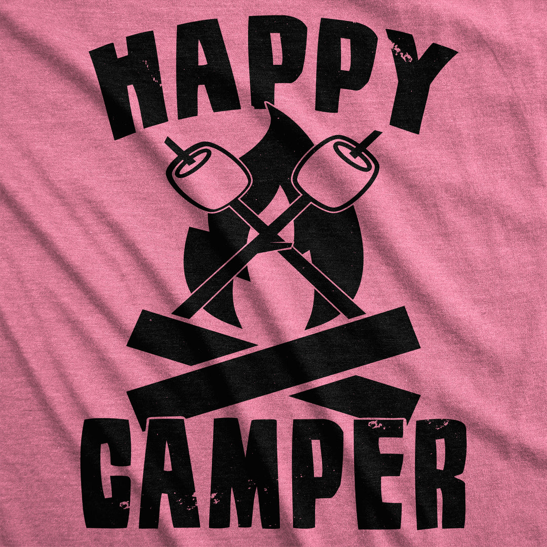 Happy Camper Womens Tee Women's T Shirt