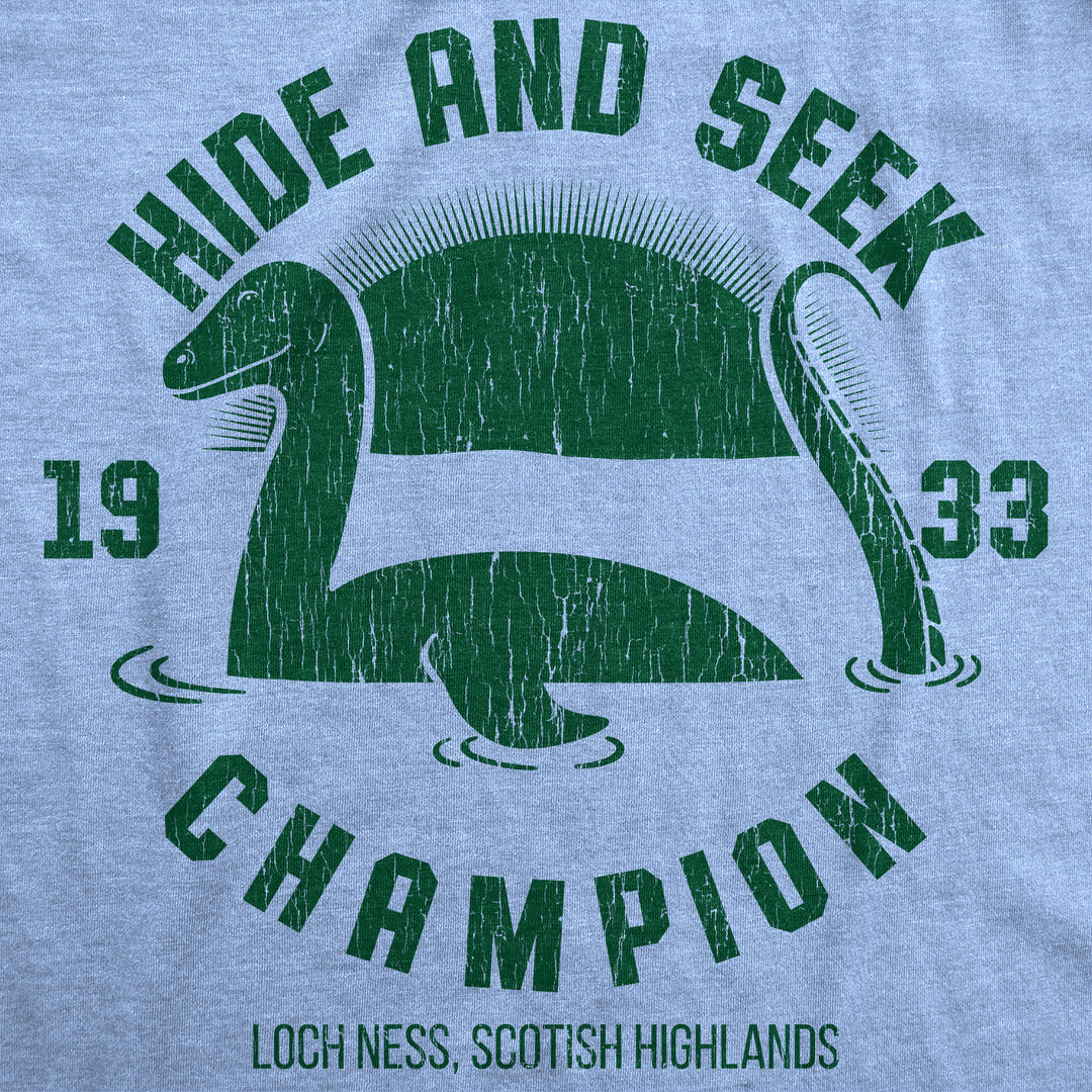 Loch Ness Hide And Seek Champion Women's T Shirt