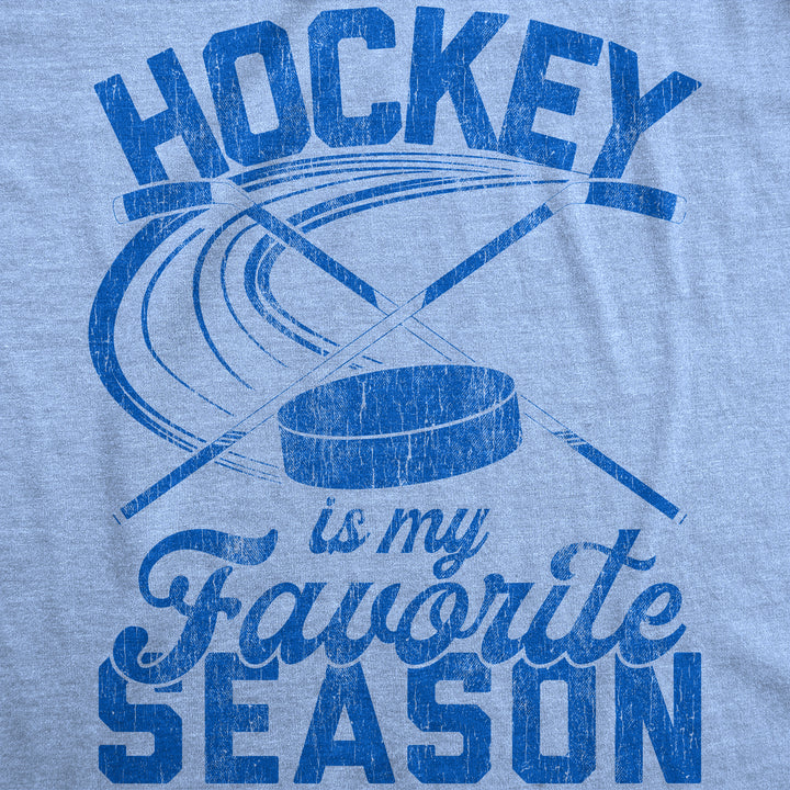 Hockey Is My Favorite Season Men's T Shirt