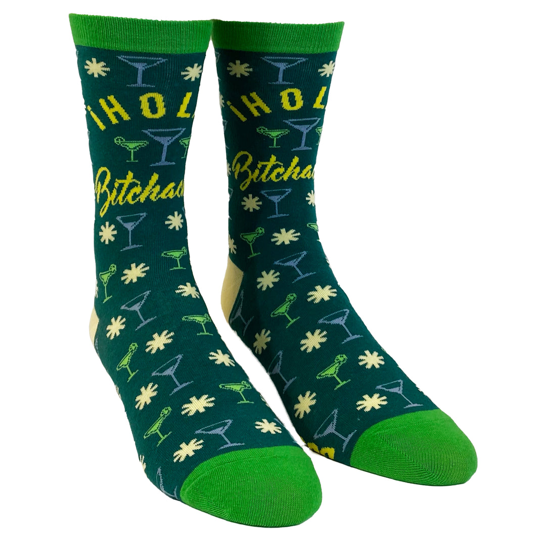 Womens Hola Bitchachos Socks