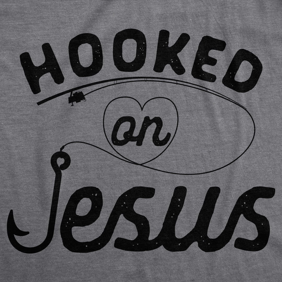 Hooked On Jesus Men's T Shirt