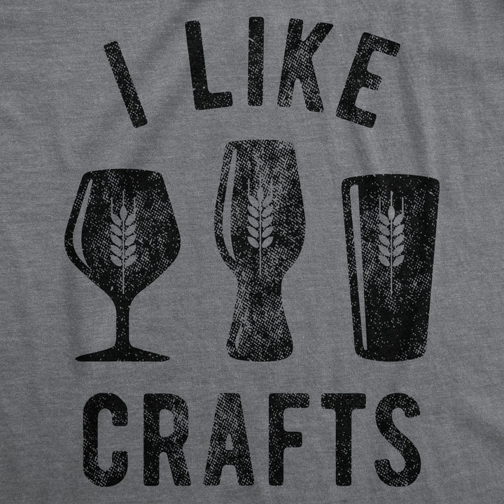 I Like Crafts Men's T Shirt