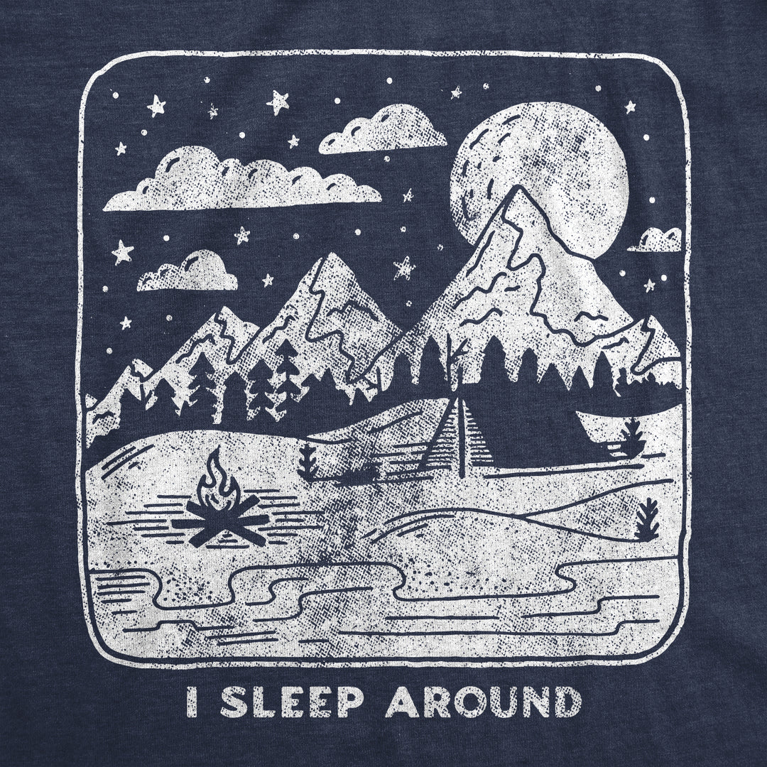 I Sleep Around Women's T Shirt