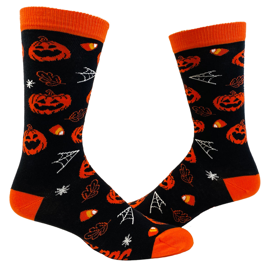 Funny Jack-O-Lantern Jack-O-Lantern Sock Nerdy Halloween Tee