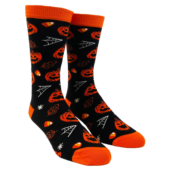 Womens Halloween Socks Funny Spooky October Fall Novelty Graphic Footwear