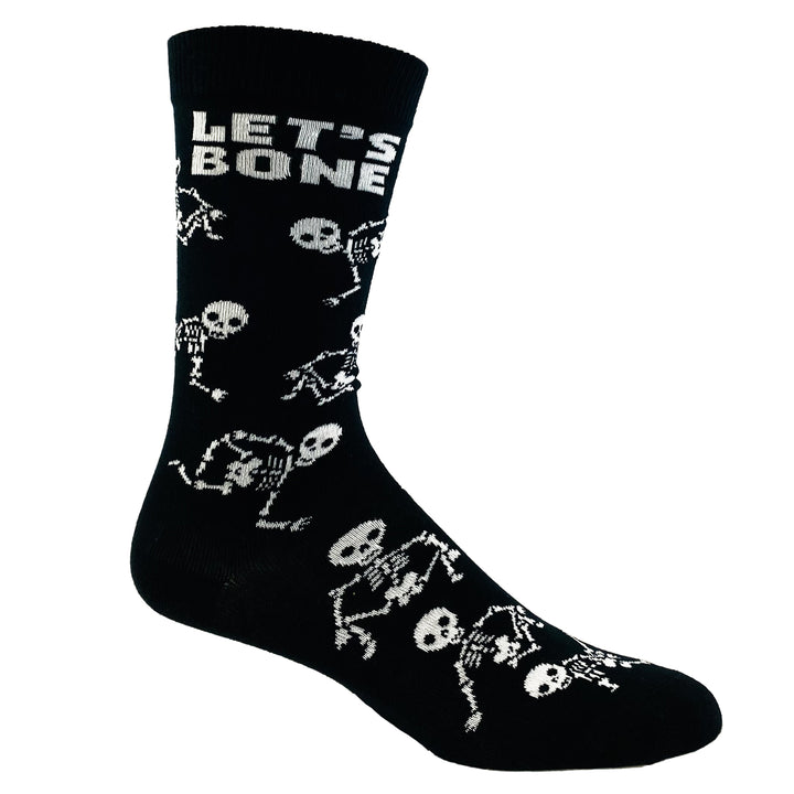 Womens Let's Bone Socks