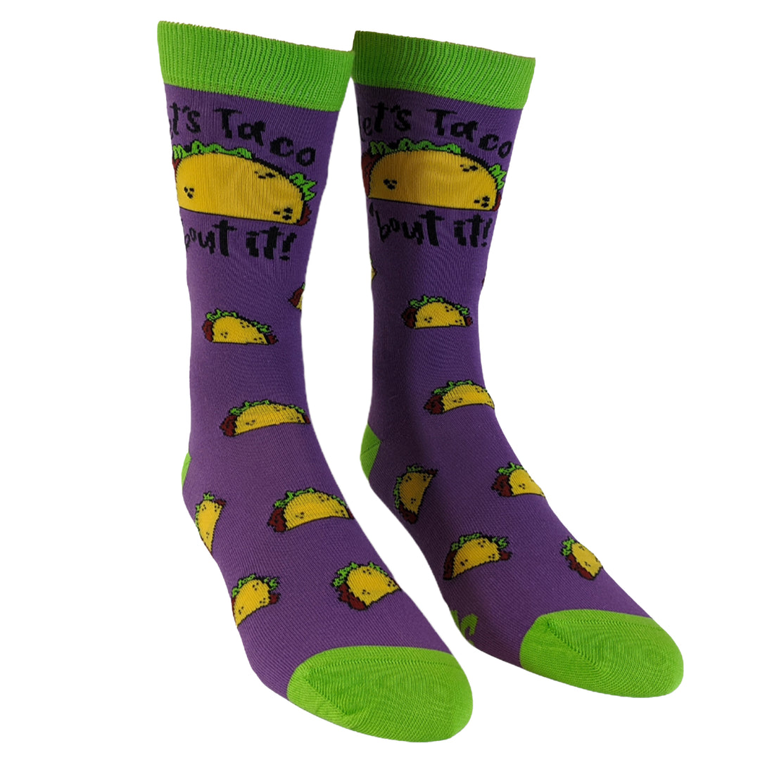 Womens Let's Taco Bout It Socks