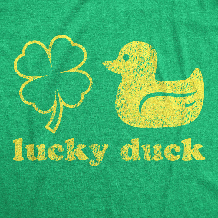 Lucky Duck Clover Women's T Shirt